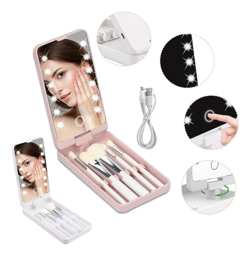 Depiladora facial de Alta precision flawless. reciba como regalo un espejo con luces que gira 360° + 5 brochas profesionales.