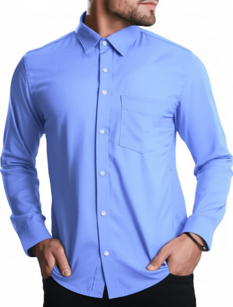 CAMISA SLIM SEDA FRIA: elegante casual, fresca, cómoda, sin arrugas. Ideal para clima Colombiano. Compra dos por sólo 179.900 antes de que se agoten.