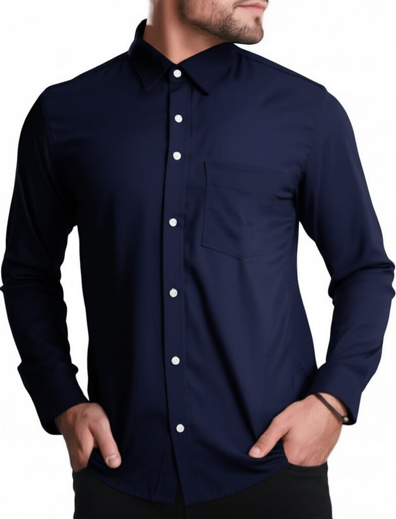 CAMISA SLIM SEDA FRIA: elegante casual, fresca, cómoda, sin arrugas. Ideal para clima Colombiano. Compra dos por sólo 179.900 antes de que se agoten.