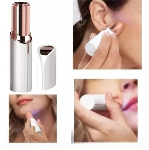 Depiladora facial de Alta precision flawless. reciba como regalo un espejo con luces que gira 360° + 5 brochas profesionales.